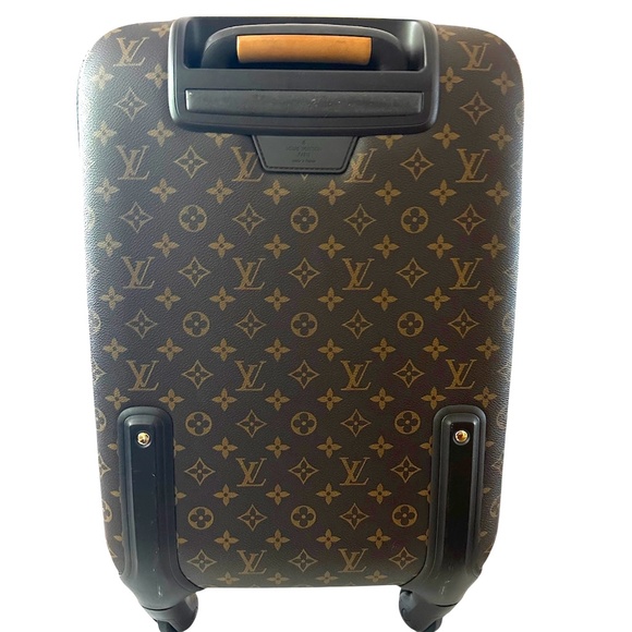 LOUIS VUITTON Monogram Zephyr 55 rigid Carry On Monogram canvas Brown with cover - Picture 1 of 12